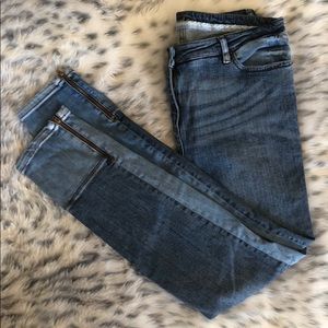 BODEN jeans with ankle zip - tall